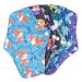 Reusable Panty Liners 6pcs Maternity Napkin Girls Panties Bamboo Napkins Reusable Pads Menstrual Pad Insert Washable Pads Bamboo Charcoal Menstrual Pad Girls Pad Care