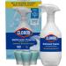 Clorox Bathroom Foamer Refillable Cleaner, 1 Bottle and 3 Refill, Rain Clean, 1.13 Fl Oz Bathroom Foamer Starter Kit