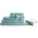 Anne de Solene Light Blue Wash Mitt - Luxurious Bath Accessory - Buy Online on GoSupps.com