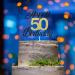 Sumerk 50th Birthday Cake Attachments | Gold & Black Party Decoration Accessories | Perfect for 50th Birthday Celebrations - Buy Online on GoSupps.com