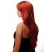 WIG ME UP Red Dark Copper Long Straight Wig - 70cm Sexy Hair | Buy Online Now! - Buy Online on GoSupps.com