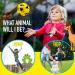 Covelico Kids Exercise Dice - Yellow Animals | Fun Roll and Play Animal Game | Big Foam Fitness Dice for Kids | Outdoor Workout Equipment - Buy Online on GoSupps.com