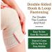 Nexskin Premium Elastic Bandage Wrap 3 Wide 2 Pack - Latex Free Compression Bandages with Hook & Loop Fasteners - Washable & Reusable Organic Cotton - Made in USA (Pack of 2) - Buy Online on GoSupps.com