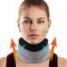 Neck Brace for Neck Pain and Support Foam Cervical Collar for Sleeping Vertebral Whiplash Wrap Alignment and Stabilize Neck Support Brace for Pressure Relief for Women and Men(3.5" Depth Collar) 3.5" Middle Height