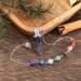 Lovionus89 7 Chakra Points Pendulum - Healing Reiki Stone for Meditation Divination & Chakra Balancing | Amethyst Gemstone - Buy Online on GoSupps.com