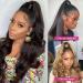 Hair Extensions Ponytail Human Hair Ponytail Extension Natural Color Drawstring Ponytail Hair Extensions for Women 8-26" Long Body Wave Pony Tails Clip in Remy Hair Pieces Natural Synthetic Hairpi 20inches 160g - Buy Online on GoSupps.com