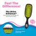 Wet Brush Shine Enhancer Paddle Hair Brush - Black, Natural Boar Bristles, Pain-Free Detangling for All Hair Types | Shiny & Smooth Hair for Women & Men - Buy Online on GoSupps.com