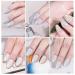 Buy Freeorr 6 PCs White Rubbing Glitter Nail Powder - Neon Unicorn & Mermaid Nail Art | Best Manicure Supplies for Stunning Nail Designs - Buy Online on GoSupps.com