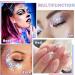 White Face Glitter Gel | Long Lasting Holographic Makeup & Hair Glitter for Halloween & Festivals - Buy Online on GoSupps.com