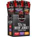 Jack Link's Beef Jerky Mixed Case 70gr - 12 -Sack (12x70G) - Protein -rich dry meat from beef - High protein D rfleisch - in 3 variants mixing box 30 g (1 Pack)