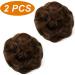 JJstar 2PCS Messy Bun Hair Piece Curly Fake Hair Buns - Light Brown - Buy Online on GoSupps.com
