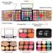 142 Colors Make up set teenagers girls Cosmetic Palette Set include Eyeshadow Palette Lipstick Blush Foundation Concealer Face Powder Mascara Lipgloss Brush for Every Woman 142PCS - Buy Online on GoSupps.com
