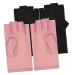 PLAFOPE 2 Pairs UV Gloves Fingerless Gloves UV Nail Gloves Gel Nail Gloves Nail Nail Art Accessory UV Rays Gloves Manicure Gloves Anti UV Nail Art Supplies Nail Gloves