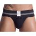 Men's 3 Wide Band Classic Athletic Supporter - Medium Black | GYM Essentials - Buy Online on GoSupps.com