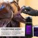 Nova Hair Dye Shampoo Hair Dye Shampoo for Men & Women Natural Nova Hair Instant Dye Shampoo For Gray Hair Coverage (Purple) - Buy Online on GoSupps.com