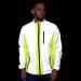 BTR Reflective Running & Cycling Jacket for Men - High Visibility L Yellow | Ideal for Safety & Comfort - Buy Online on GoSupps.com