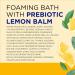 Dr Teal's Prebiotic Lemon Balm Foaming Bath with Epsom Salt 34 fl oz - Pack of 4 - Buy Online on GoSupps.com