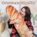 MEWAII 3D Simulation Long Plush Bread Pillow 90cm - Soft Cuddly Toast & Baguette Cushion for Kids - Perfect Gift for Girls & Boys - Buy Online on GoSupps.com