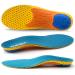 XINIFOOT 2 Pairs Professional Plantar Fasciitis Shoe Insoles Running Insoles High Elastic Cushioning Inserts for Foot Relief  Shock Absorption Breathable Sports Feet Insoles for Women 2 Pairs-updated Version M: US 4-7