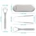 BRMDT 3-in-1 Tongue Scrapers Set for Adults and Kids - Medical Grade Stainless Steel Cleaners for Oral Care - Reduce Bad Breath - Includes Carrying Case (Silver) - Buy Online on GoSupps.com