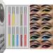 Shimmer Glitter Eyeshadow Quick Dry Colourful Pearl Liquid Eyeliner for Eye Beauty - Coloured Liquid Eyeliner Makeup Multifunctional Sparkling & Shimmer Eyes Makeup for Women Girls - Buy Online on GoSupps.com