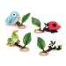 Apple Park Crawling Blue Birdie Teething Baby Toy - Organic Cotton & Bamboo Ring - Buy Online on GoSupps.com
