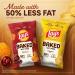 Frito-Lay Lot de 21 sachets de pommes de terre cuites au four sacs go ter portion unique 21 pi ces chips de pommes de terre cuites au four gu pards cuits volants au four Nombreuses utilisations : 1 unit (Lot de 1) - Buy Online on GoSupps.com
