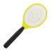 1 x electric fly swatter without chemicals against flies mosquitoes & mosquitos fly swatter yellow Yellow 1 piece