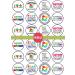24 PRECUT Autism Awareness Edible Cupcake Toppers - Jigsaw Theme Premium Thickness SWEETENED Vanilla - Wafer Card disc Cake Decorations - Buy Online on GoSupps.com