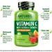 NATURELO Vitamin C with Organic Acerola Cherry and Natural Citrus Bioflavonoids - 90 Capsules - Buy Online on GoSupps.com