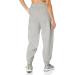 adidas Women's Studio Fleece Pants - Large, Medium Grey Heather/White - Buy Online on GoSupps.com