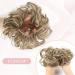 Vlasy Messy Bun Hair Piece Curly Wavy Scrunchies Extensions Chignon Accessory Updo - 35g F12/613 - Buy Online on GoSupps.com