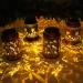 Hummingbird Solar Lantern Lights Outdoor Hanging Metal Decor Lanterns-Waterproof LED Decorative Light for Garden Patio Yard Lawn Backyard Front Porch as Gifts for Mom Grandma Women (2 Hummingb 2 Hummingbirds and 2 Dragonflies 4