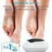 Rechargeable Electric Foot File PediVac - Callus Remover with Built-In Vacuum | Mess-Free Exfoliation for Feet | 2000 RPMs for Dead Skin Removal - Buy Online on GoSupps.com