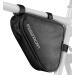Aduro Sport Bicycle Bike Storage Bag Triangle Saddle Frame Pouch for Cycling Black