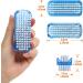 Amathings Double-Sided Hand Washing Brush Set - 3 Universal Cleaning Brushes for Hands & Surfaces (Blue) - Nail & Hand Cleaning Tools - Buy Online on GoSupps.com