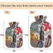 Naanle Vintage London Big Ben Heat Bottle - 2L Large Hot Water Bottle for Bed Hand & Feet Pain Relief | Heat & Cold Therapy - Buy Online on GoSupps.com