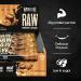Warrior RAW Bars Choc PB 12 x 75g - Buy Online on GoSupps.com