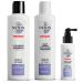 Nioxin 3-Part System System 5 Chemically Treated Hair with Light Thinning Hair Treatment Scalp Therapy Hair Thickening Treatment Loyalty Kit