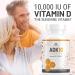 Alpha Rise ADK 10 Vitamin Supplement with Olive Oil - 90 Capsules, Vegetarian, Non-GMO - Vitamins A, D3 (10,000 IU), K2 (MK7+MK4) - Buy Online on GoSupps.com