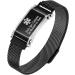 VNOX Adjustable Stainless Steel Medical Alert Bracelets for Men & Women Emergency Medical ID Wristband 6-8.8 Inches - Buy Online on GoSupps.com