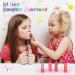 Hot Focus Kids Makeup Kit with Lipsticks & Glitter Eyeshadow - Washable Beauty Set for Girls - Pretend Play Cosmetics Gift - Includes Applicator - Flower Design - Buy Online on GoSupps.com