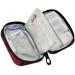 Pfrewn Retro Red Rose Pill Organizer Case | Travel 7-Day Weekly Vitamin & Medicine Holder for Men & Women - Buy Online on GoSupps.com