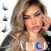 ALICE B20 DIY Lash Extension Clusters | CC Curl Individual False Eyelashes 10-16MM - Natural Look DIY Eyelash Extensions - Buy Online on GoSupps.com