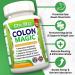 Liver & Colon Cleanse Detox Support Supplement | Natural Bowel Cleanser Pills for Constipation Relief | Milk Thistle Dandelion Capsules | Gallbladder Aid - Buy Online on GoSupps.com