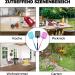 Flying Swatter Set - 3 Pieces for Effective Pest Control | Integrated Mosquito Scraper | Black Blue & Pink - Buy Online on GoSupps.com