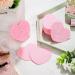 100 Heart Shape Facial Sponges | Natural Cellulose | Reusable Makeup Remover Sponge | Exfoliating Face Cleansing Sponge - Pink - Buy Online on GoSupps.com