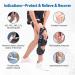 Orthomen Hinged ROM Knee Brace - Post Op Recovery Stabilization for ACL, MCL, PCL Injury - Adjustable Orthopedic Support Brace for Women and Men - Buy Online on GoSupps.com