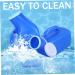 2Pcs Urinal for Men 1200ML Portable Urinal Spill Proof Pee Bottles with Lid & Handle Thick Plastic Male Urinal Large Opening Mens Urinals with Wraped Edge for Travel Hospital Blue. - Buy Online on GoSupps.com