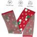 Elegant Subsofan Winter Scarf for Women | Red Christmas Scarf | Holiday Gift for Children | 124x19cm - Buy Online on GoSupps.com